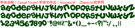 查看字体及作者详细介绍