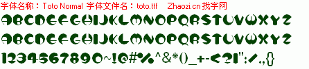 查看字体及作者详细介绍