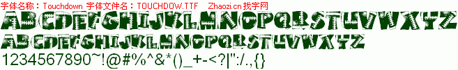 查看字体及作者详细介绍