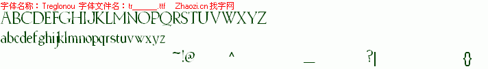 查看字体及作者详细介绍