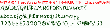 查看字体及作者详细介绍
