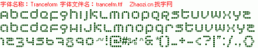 查看字体及作者详细介绍
