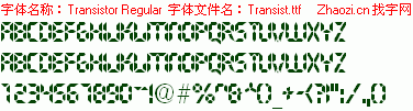 查看字体及作者详细介绍