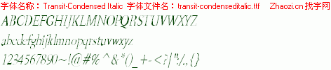 查看字体及作者详细介绍