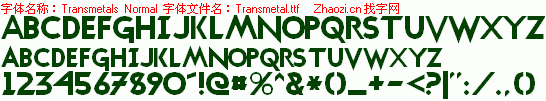 查看字体及作者详细介绍