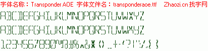 查看字体及作者详细介绍