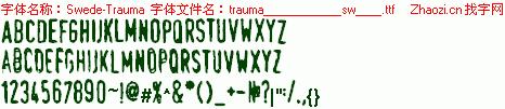 查看字体及作者详细介绍