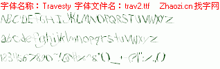 查看字体及作者详细介绍