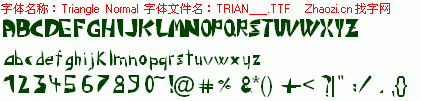 查看字体及作者详细介绍