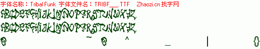 查看字体及作者详细介绍