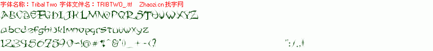 查看字体及作者详细介绍