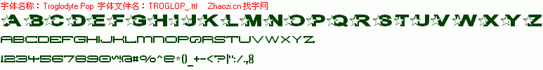 查看字体及作者详细介绍