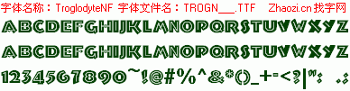 查看字体及作者详细介绍
