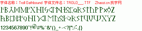 查看字体及作者详细介绍