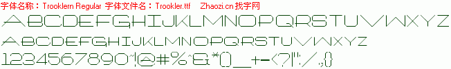 查看字体及作者详细介绍