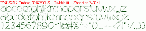 查看字体及作者详细介绍