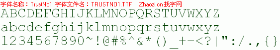 查看字体及作者详细介绍