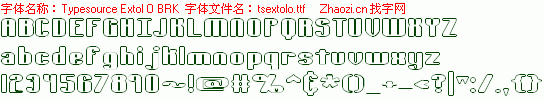 查看字体及作者详细介绍