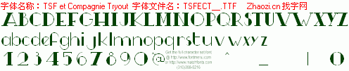 查看字体及作者详细介绍