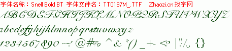 查看字体及作者详细介绍