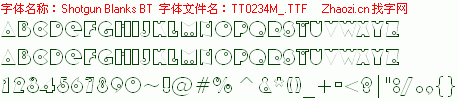 查看字体及作者详细介绍