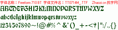 查看字体及作者详细介绍