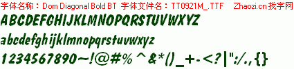 查看字体及作者详细介绍