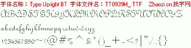 查看字体及作者详细介绍