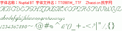 查看字体及作者详细介绍