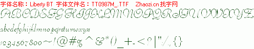 查看字体及作者详细介绍
