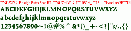 查看字体及作者详细介绍