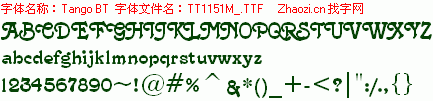 查看字体及作者详细介绍