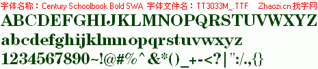 查看字体及作者详细介绍