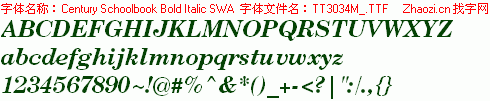 查看字体及作者详细介绍