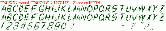 查看字体及作者详细介绍
