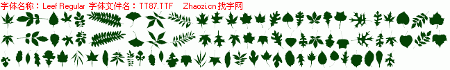 查看字体及作者详细介绍
