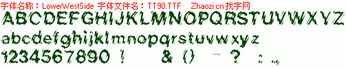 查看字体及作者详细介绍