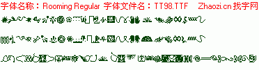 查看字体及作者详细介绍