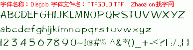查看字体及作者详细介绍
