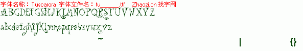 查看字体及作者详细介绍