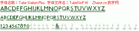 查看字体及作者详细介绍