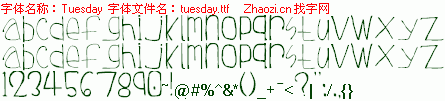 查看字体及作者详细介绍