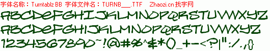查看字体及作者详细介绍