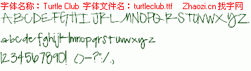 查看字体及作者详细介绍