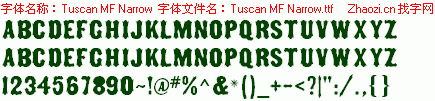 查看字体及作者详细介绍