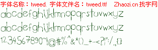 查看字体及作者详细介绍