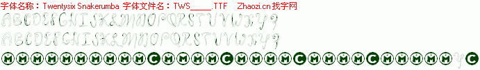 查看字体及作者详细介绍