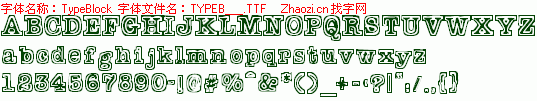 查看字体及作者详细介绍