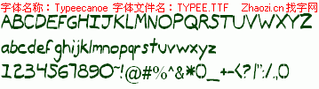 查看字体及作者详细介绍