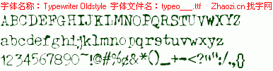 查看字体及作者详细介绍